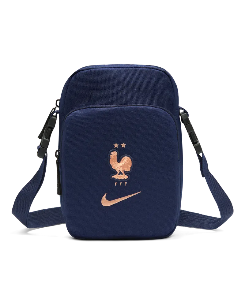 Nike Frankreich 2026/27  Heritage Crossbody-Tasche - Blau Blau