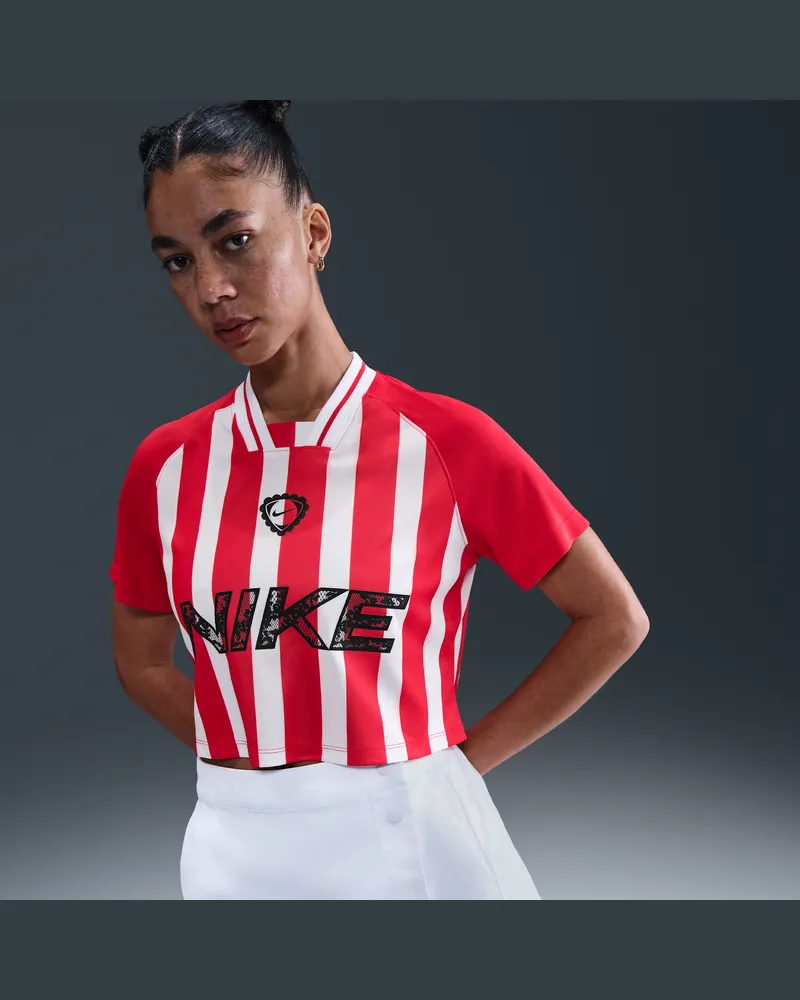 Nike Sportswear Kurzärmeliges Kurz-Oberteil (Damen) - Rot Rot