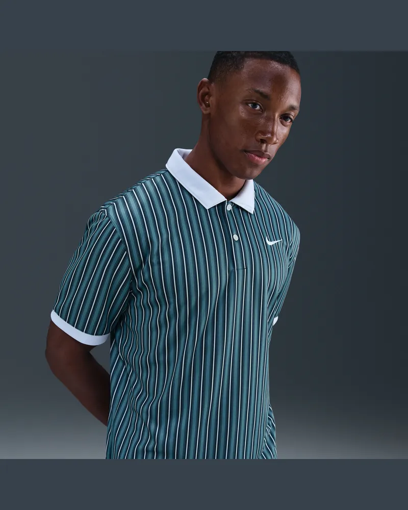 Nike Victory+ Dri-FIT Golf-Poloshirt für Herren - Blau Blau