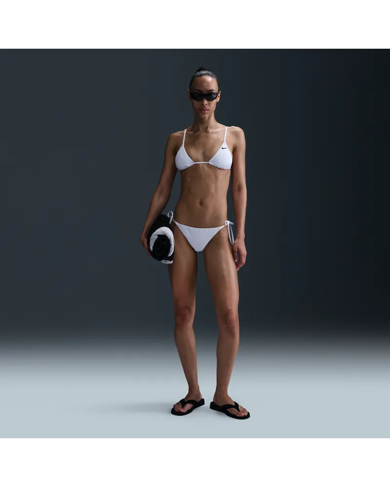 Nike Swim Essential Bikinihose zum Binden (Damen) - Weiß Weiß