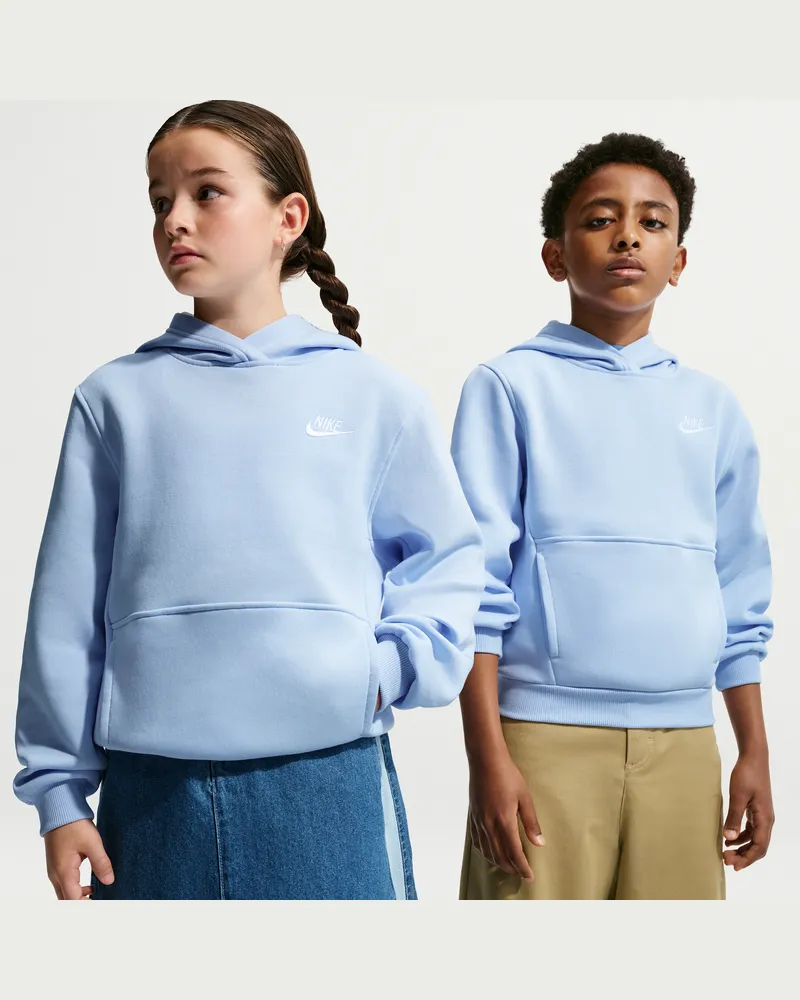 Nike Club Fleece Hoodie für ältere Kinder - Blau Blau