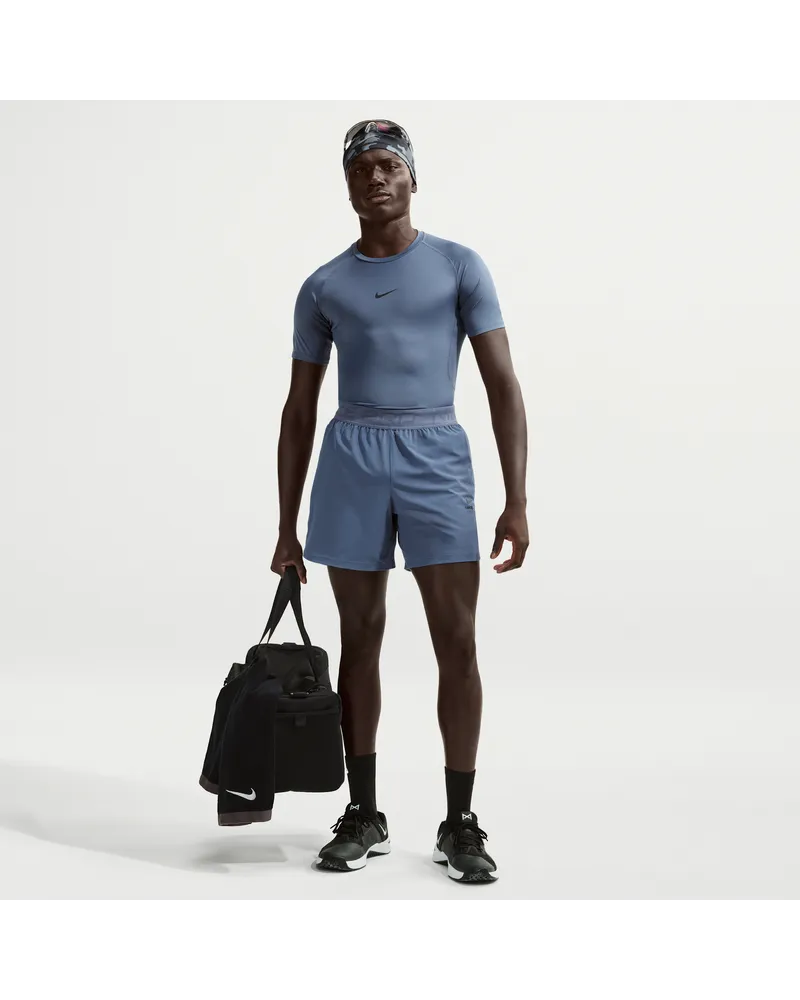 Nike Pro Training Dri-FIT Shorts (ca. 15 cm, Herren) - Blau Blau