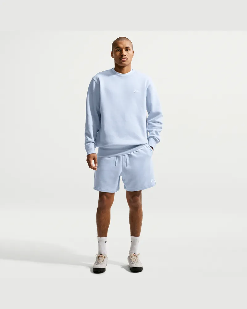 Nike Club Flow-Shorts aus French Terry für Herren - Blau Blau