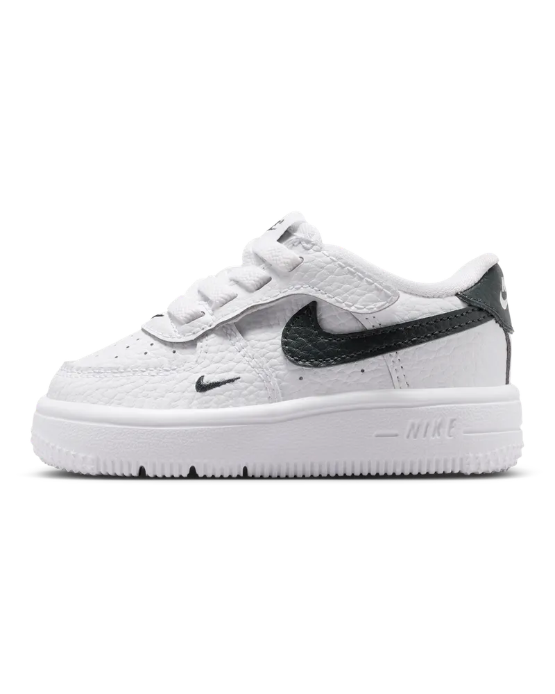 Nike Force 1 Low EasyOn Schuh (Babys/Kleinkinder) - Weiß Weiß