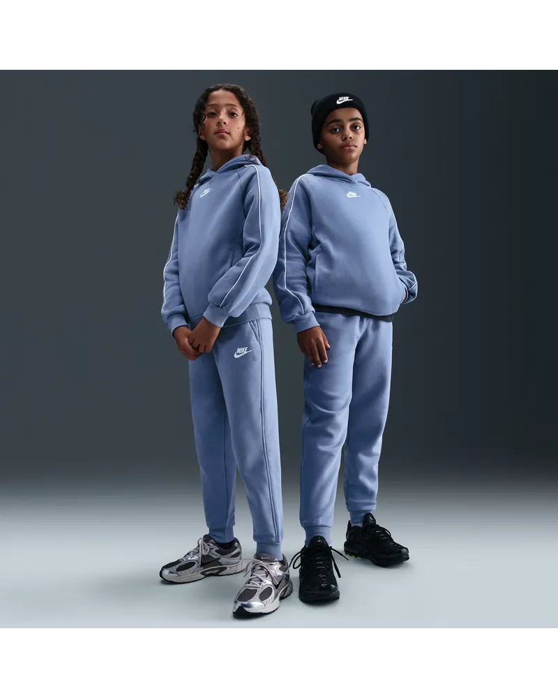 Nike Club Fleece Trainingsanzug mit Kapuze (ältere Kinder) - Blau Blau