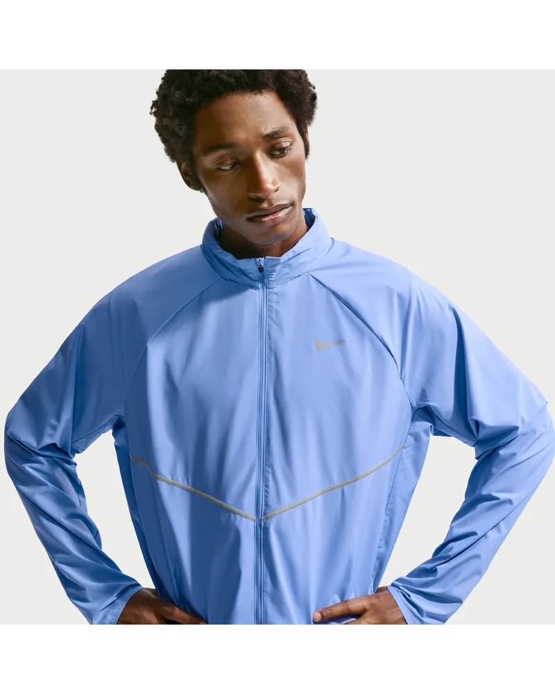 Nike Miler Repel Laufjacke mit UV-Schutz (Herren) - Blau Blau