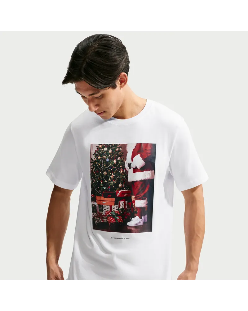 Nike T-Shirt (Herren) - Weiß Weiß