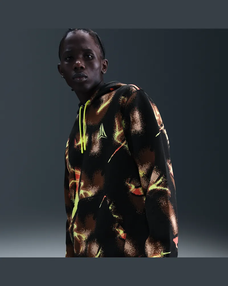 Nike Ja Club Fleece Hoodie (Herren) - Gelb Gelb