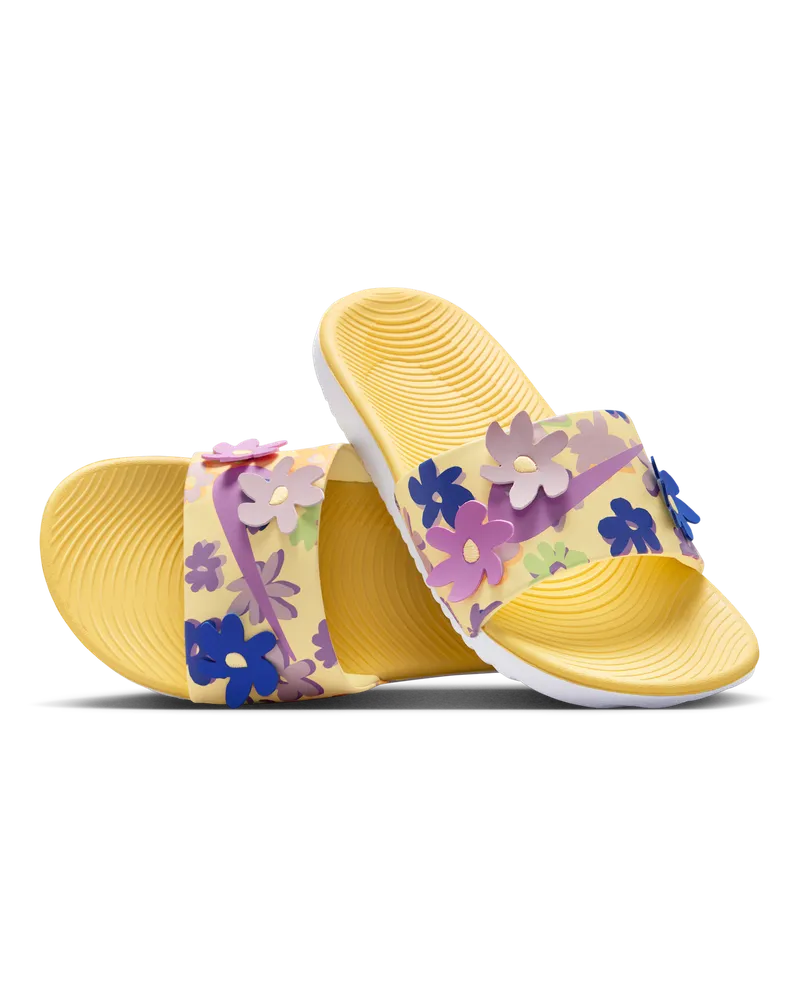 Nike Kawa SE Slides für jüngere/ältere Kinder - Gelb Gelb