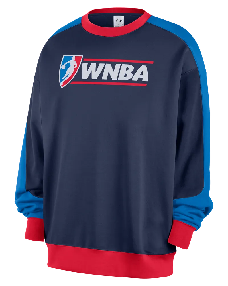 Nike WNBA 30th Fleece-Rundhalsshirt - Blau Blau