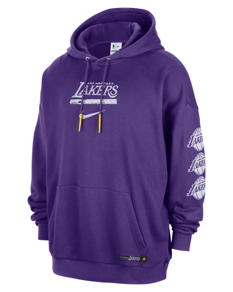 Jordan Los Angeles Lakers Courtside  NBA Club Premium-Hoodie für Herren - Lila Lila