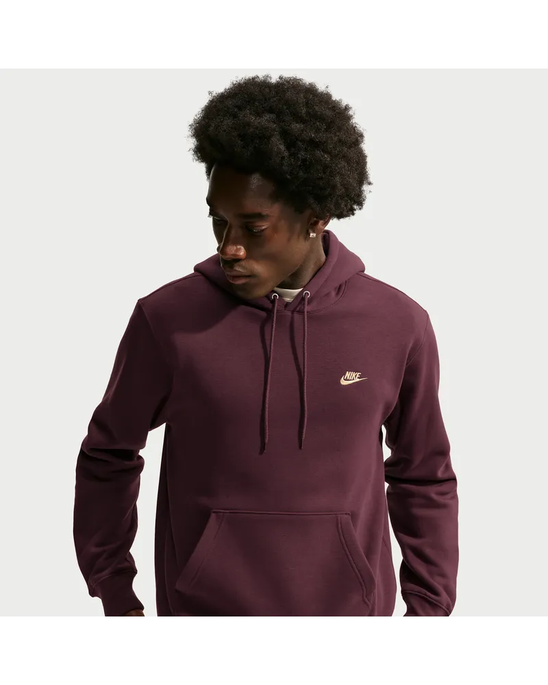 Nike Club Fleece-Hoodie (Herren) - Rot Rot