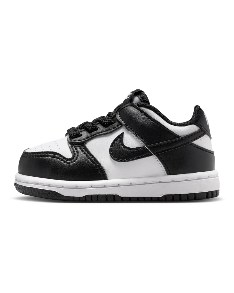 Nike Dunk Low Schuh für Babys und Kleinkinder - Weiß Weiß