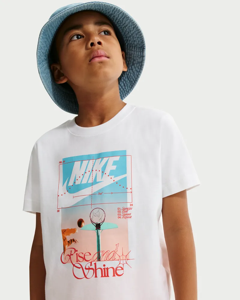 Nike T-Shirt (ältere Kinder) - Weiß Weiß