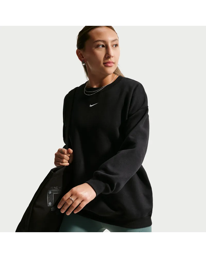 Nike Studio Oversize-Sweatshirt (ältere Kinder, Mädchen) - Schwarz Schwarz