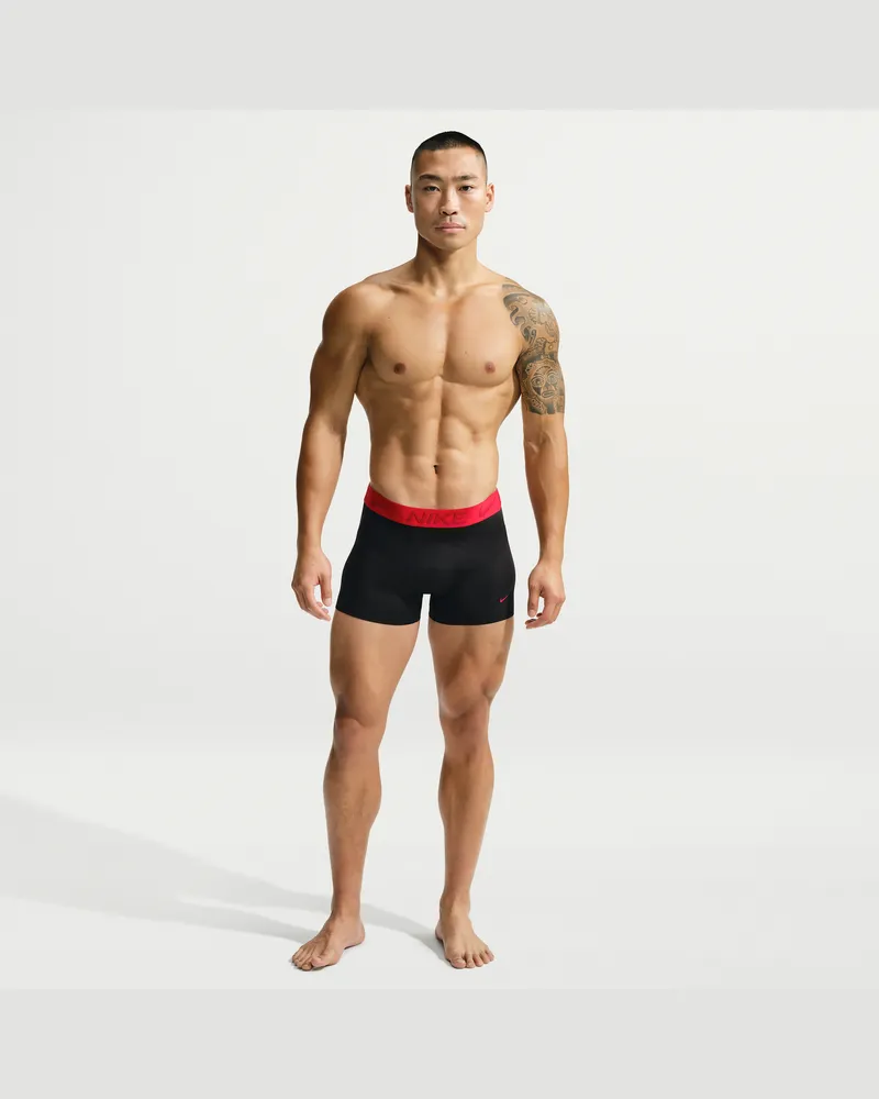 Nike Elite Boxershorts aus Mikrofaser (Herren) - Schwarz Schwarz