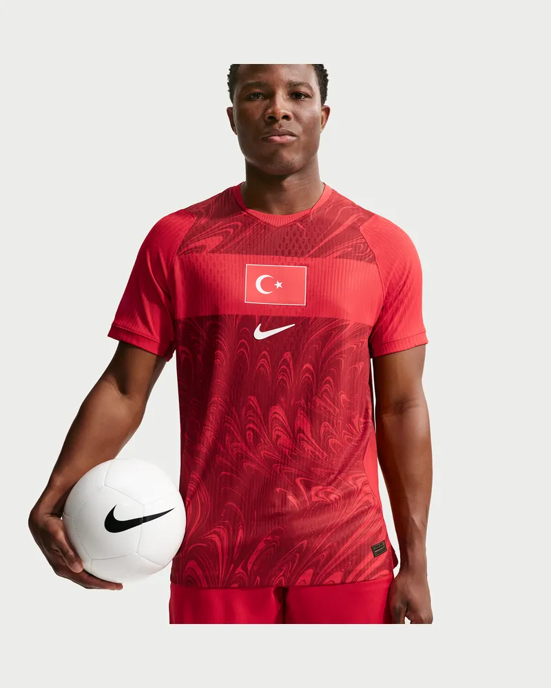 Nike Türkei 2026 Heimspiel  Aero-FIT authentisches Fußballtrikot (Herren) - Rot Rot