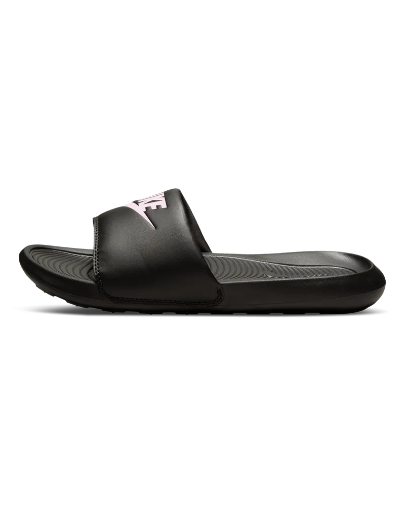 Nike Victori One Damen-Badeslipper - Schwarz Schwarz