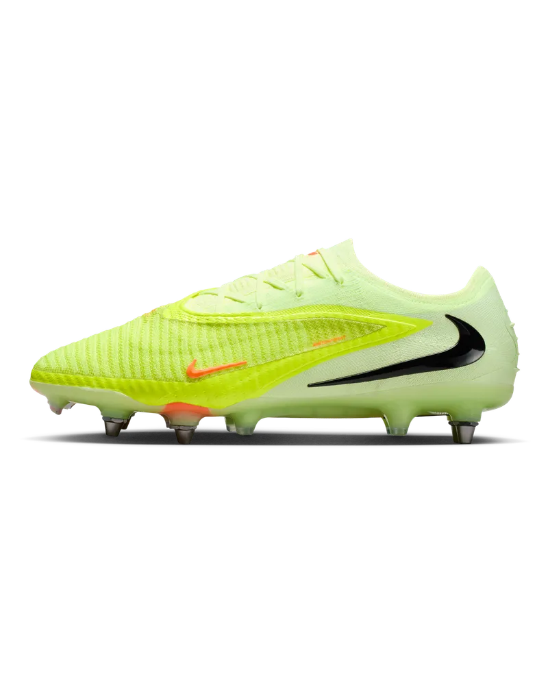 Nike Phantom 6 Low Elite Fußballschuh für weichen Rasen - Orange Orange