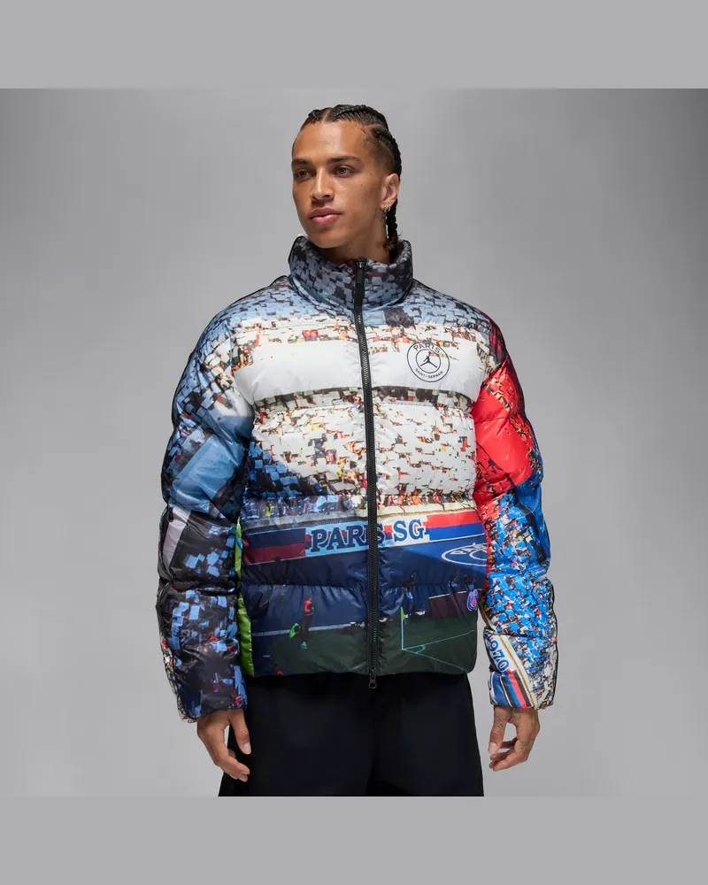 Nike Paris Saint-Germain Herrenparka - Schwarz Schwarz