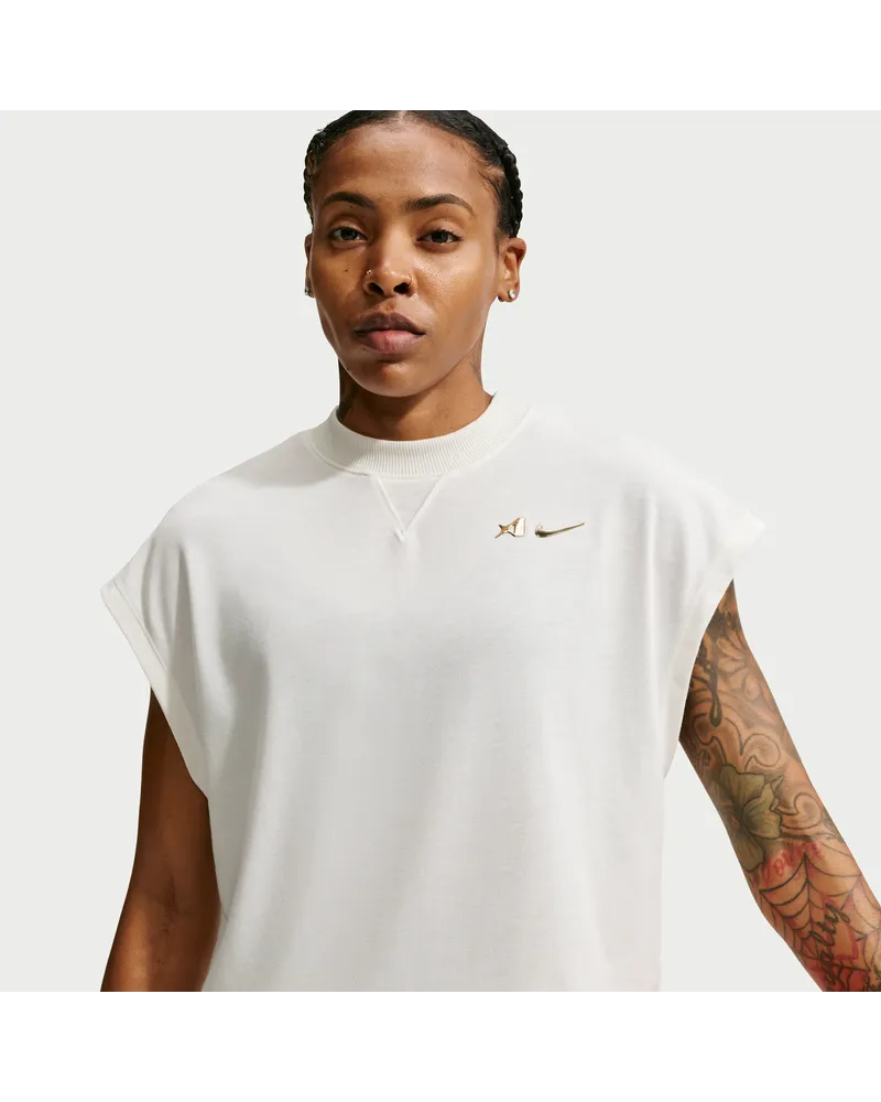 Nike A'ja Wilson Damen-Basketballtanktop - Weiß Weiß
