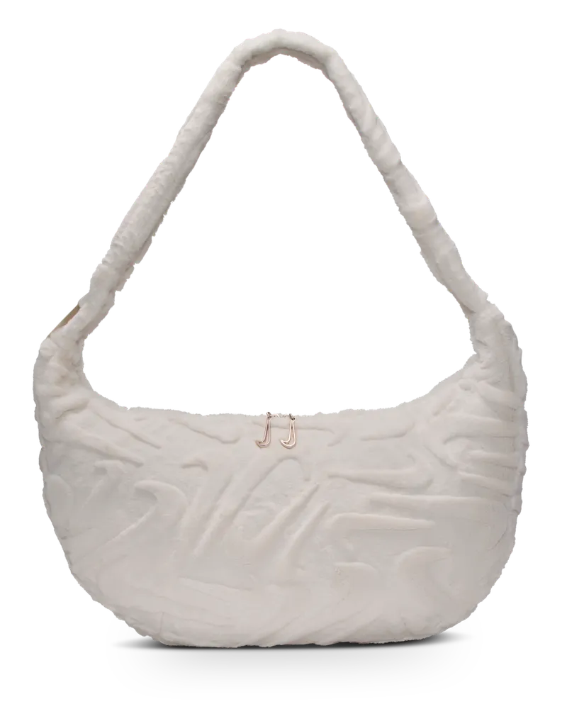 Nike lässige Tasche aus Kunstfell (19 l) - Grau Grau