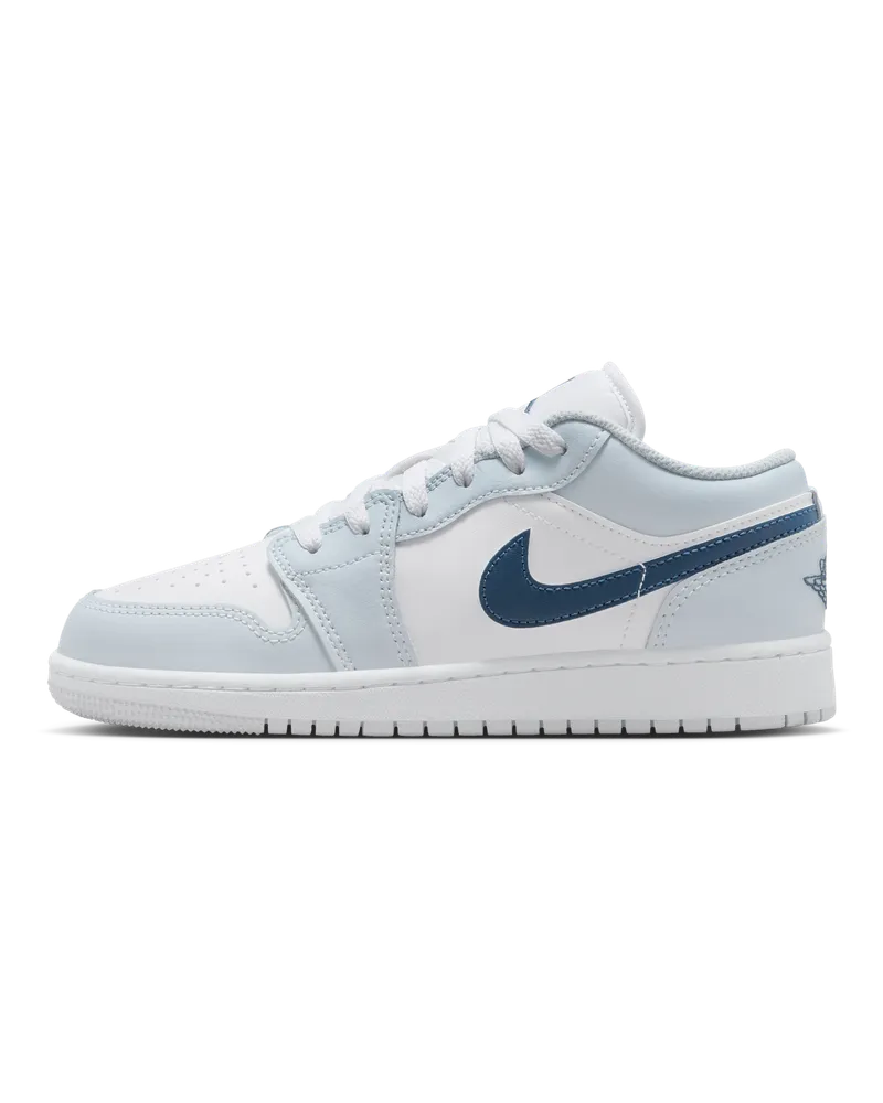 Jordan Air  1 Low Schuh für ältere Kinder - Weiß Weiß