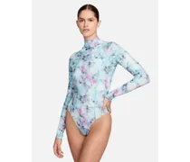 Swim Hydralock Fusion einteiliger Longsleeve-Badeanzug für Damen - Blau