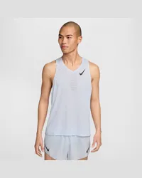 Nike AeroSwift Dri-FIT-ADV-Lauf-Singlet für Herren - Grau Grau