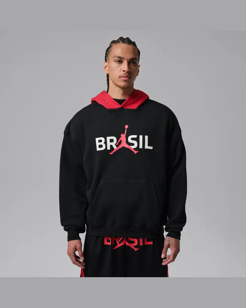 Jordan Brooklyn Fleece Hoodie (Herren) - Schwarz Schwarz