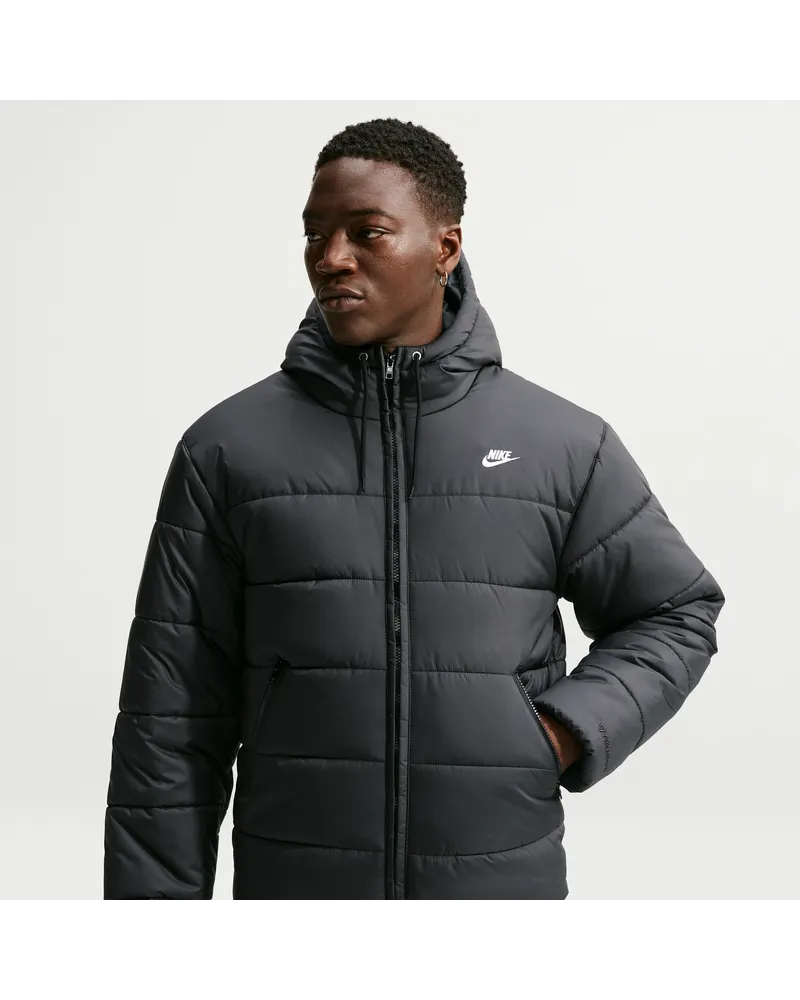 Nike PrimaLoft® Therma-FIT weite Puffer-Jacke (Herren) - Schwarz Schwarz