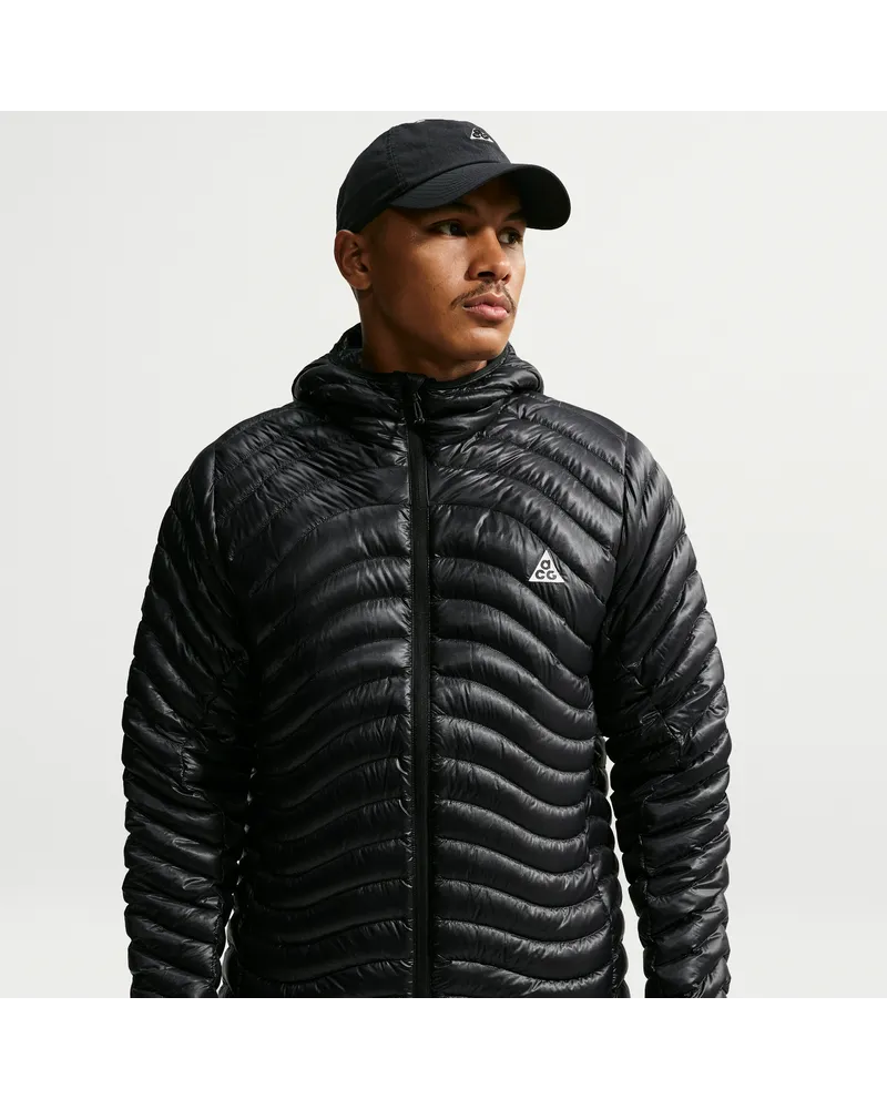 Nike ACG Lava Flow Ultralight Therma-FIT ADV Daunenjacke (Herren) - Schwarz Schwarz