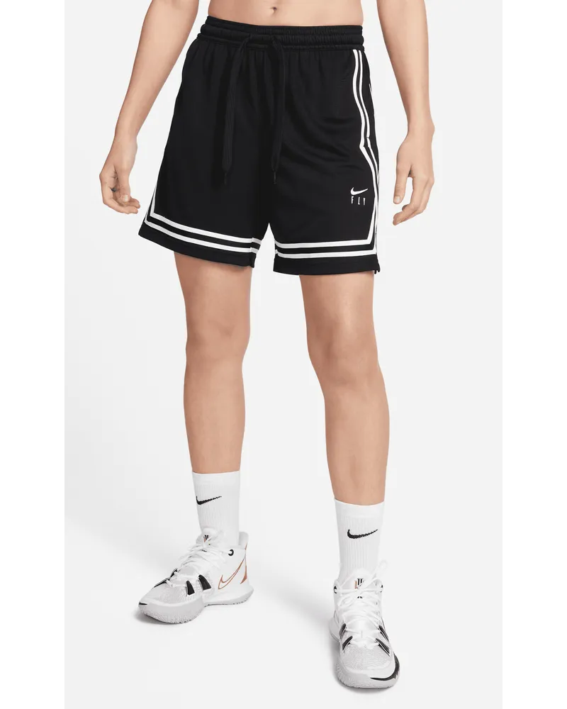 Nike Fly Crossover Damen-Basketballshorts - Schwarz Schwarz