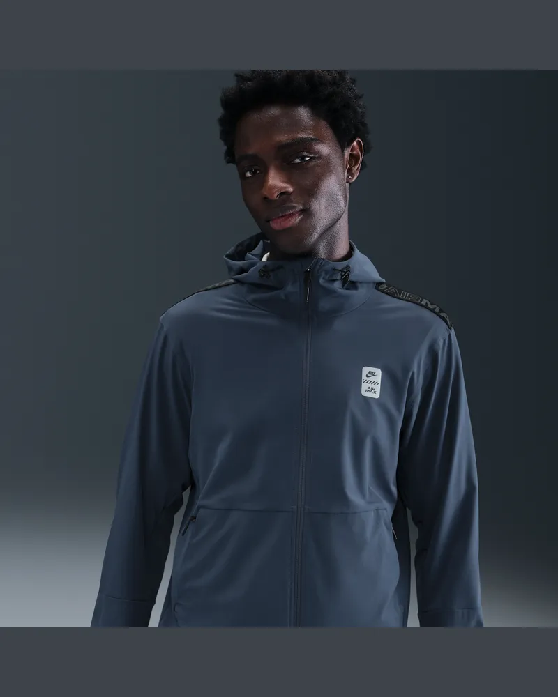 Nike Air Max Herren-Webjacke - Blau Blau