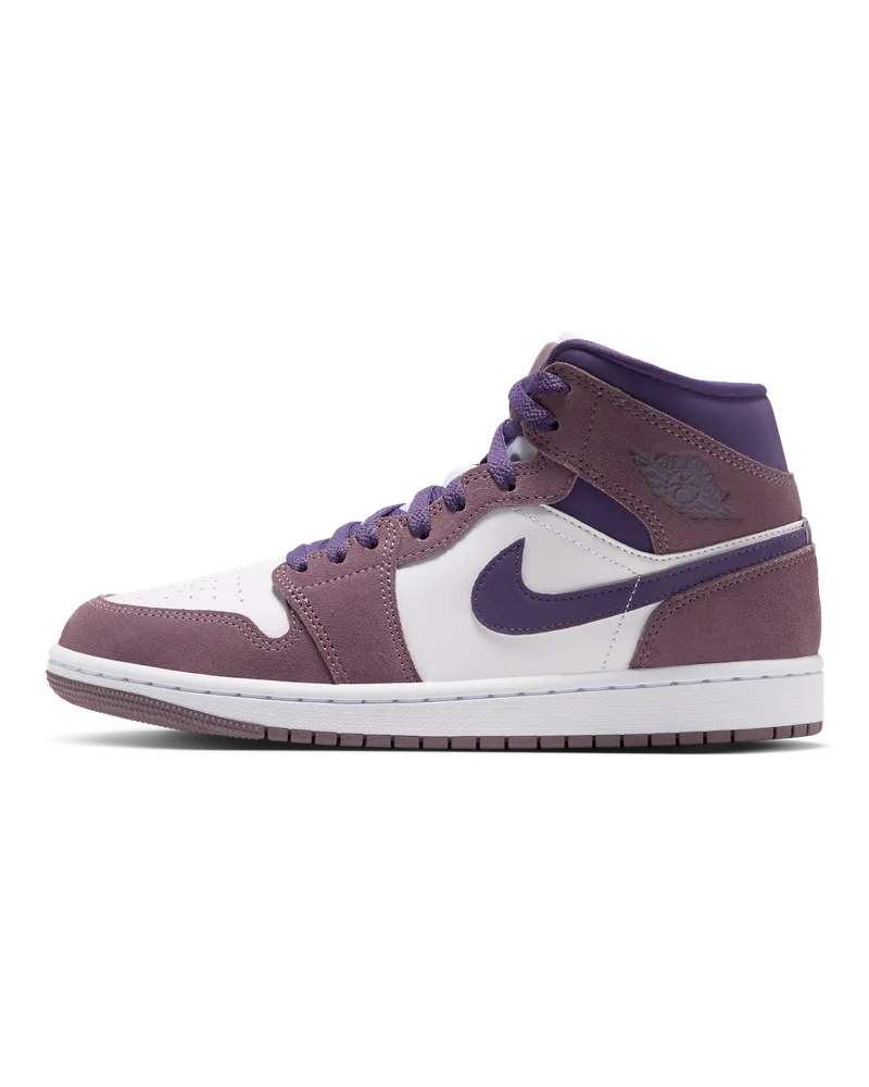 Jordan Air  1 Mid Schuh (Damen) - Lila Lila