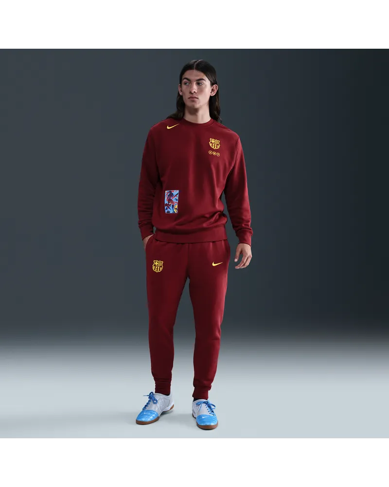 Nike FC Barcelona Club Fourth  Football Jogger (Herren) - Rot Rot