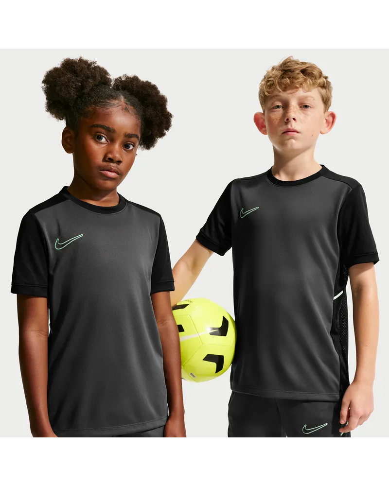 Nike Academy Dri-FIT Fußballoberteil (ältere Kinder) - Grau Grau