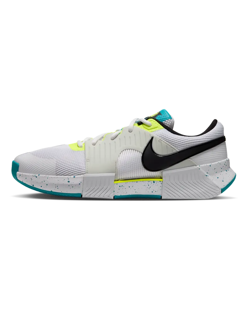Nike GP Challenge 1.5 Hartplatz-Tennisschuh (Herren) - Weiß Weiß