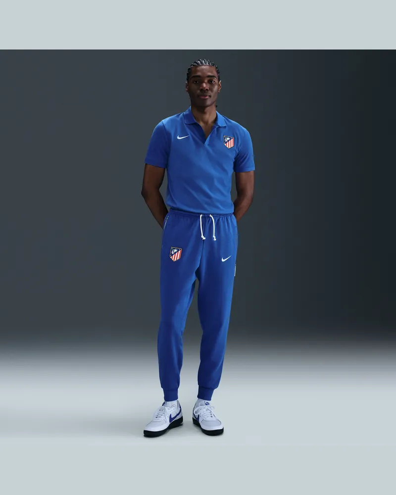 Nike Atlético Madrid Standard Issue  Fußballhose mit schmal zulaufender Passform und Dri-FIT-Technologie (Herren) - Blau Blau