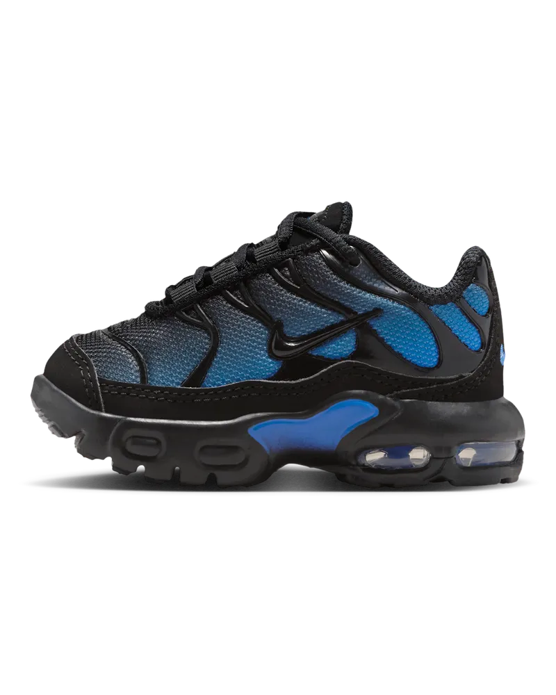 Nike Air Max Plus Schuh für Babys und Kleinkinder - Schwarz Schwarz
