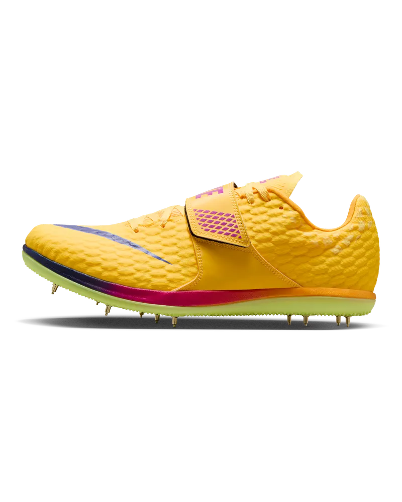 Nike High Jump Elite Sprung-Spike für Leichtathletik - Gelb Gelb