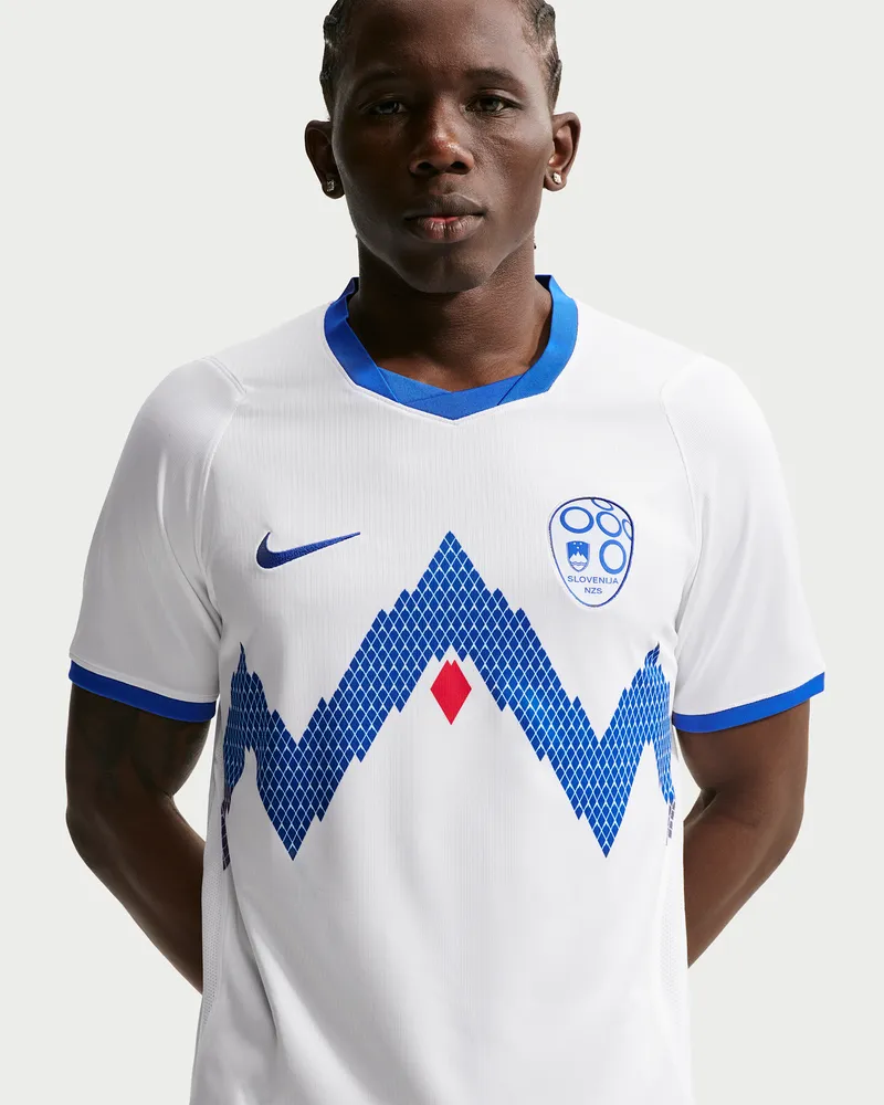 Nike Slowenien 2026 Heimstadion  Dri-FIT Replika-Fußballtrikot (Herren) - Weiß Weiß