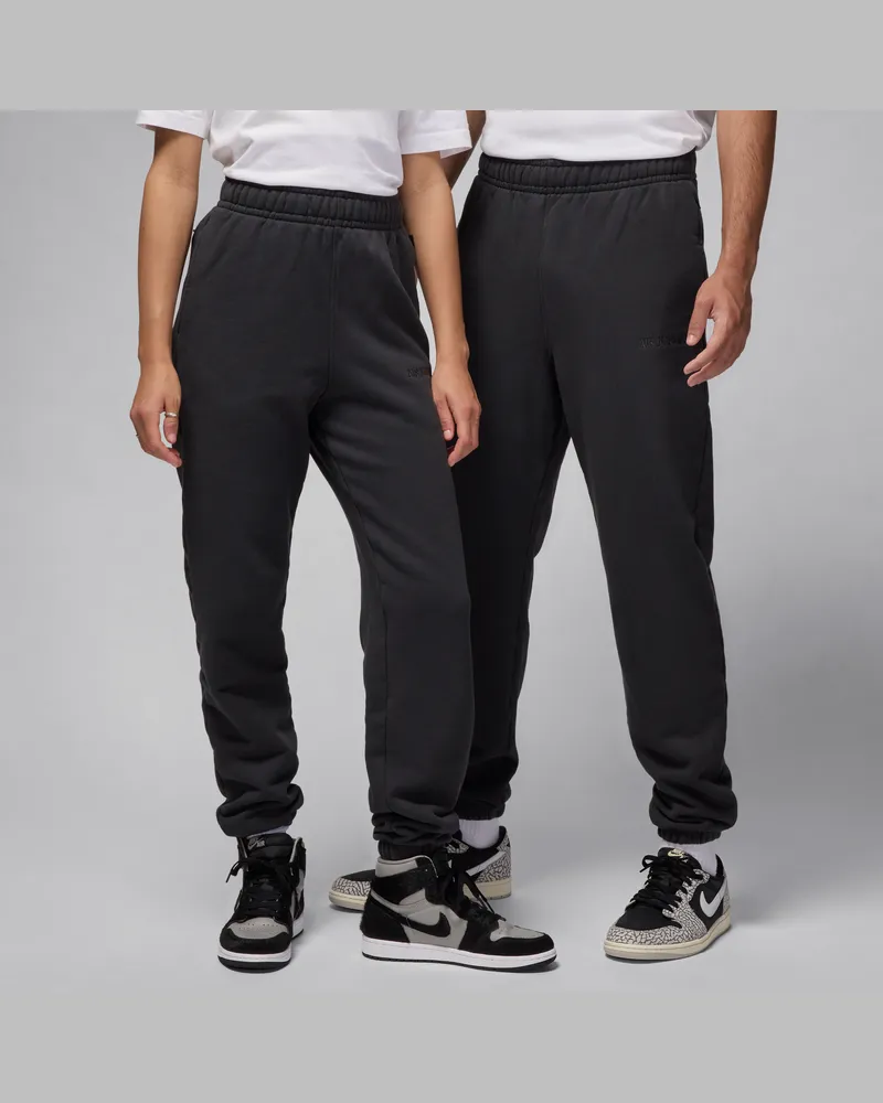 Jordan Air  Wordmark Fleece-Hose (Herren) - Schwarz Schwarz