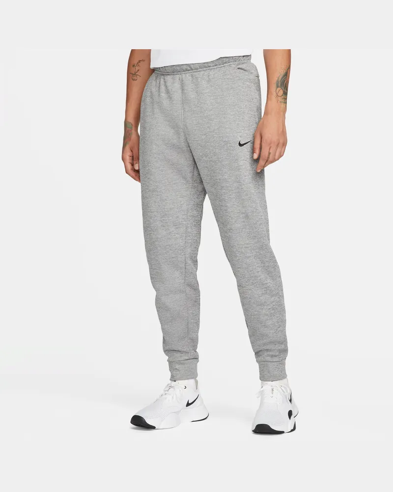 Nike Therma schmal zulaufende Therma-FIT Fitnesshose für Herren - Grau Grau