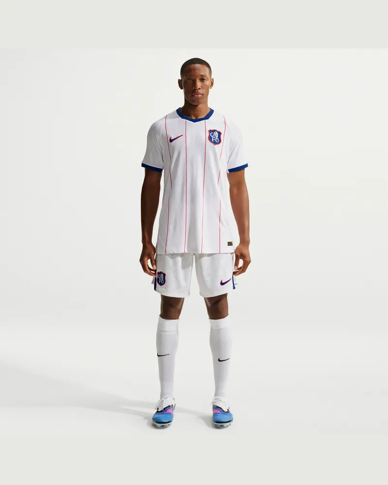 Nike FC Chelsea 2026/27 Stadium Third  Dri-FIT Replika-Fußballshorts (Herren) - Weiß Weiß