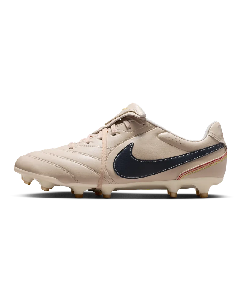 Nike Tiempo Ligera Pro Low-Top-Fußballschuh für normalen Rasen - Weiß Weiß