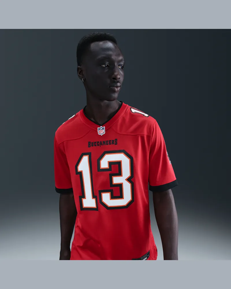 Nike NFL Tampa Bay Buccaneers (Mike Evans) American Football-Spieltrikot für Herren - Rot Rot