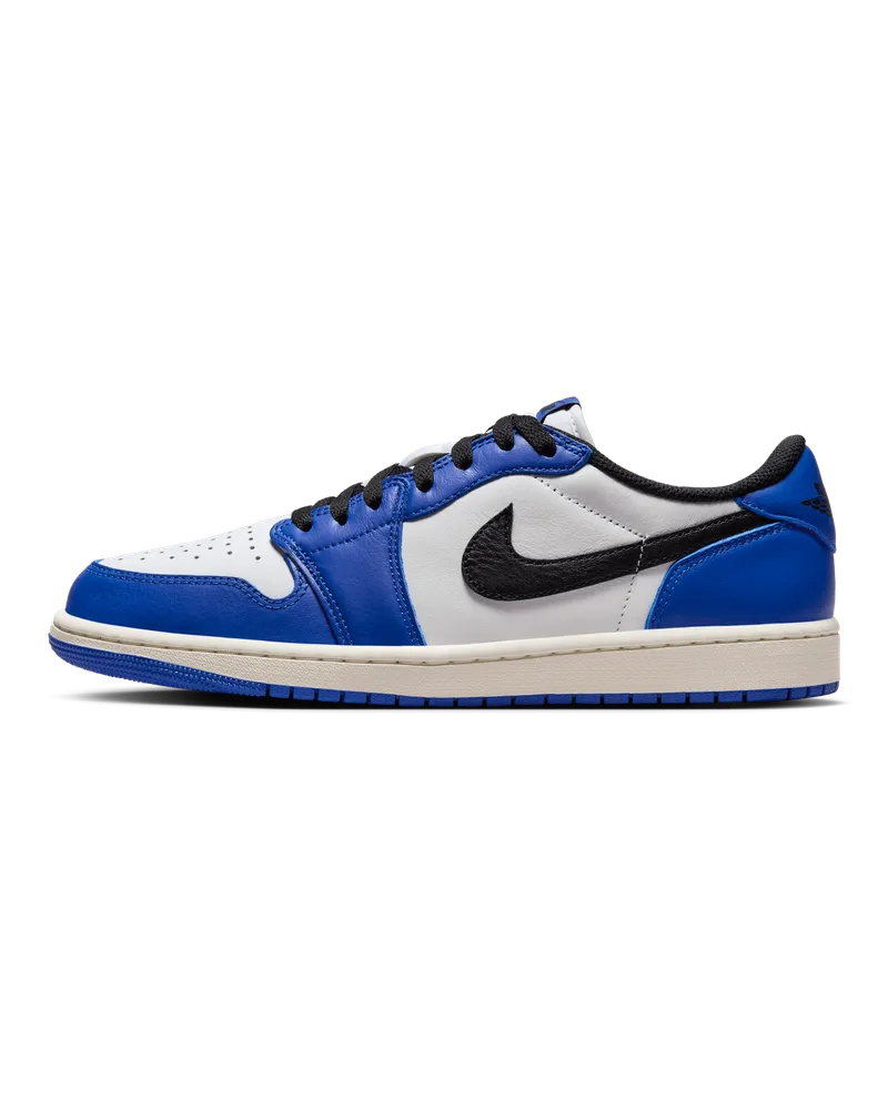 Jordan Air  1 Low "Game Royal" Schuh (Herren) - Weiß Weiß