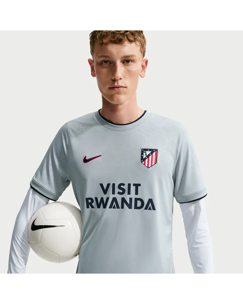 Nike Atlético Madrid Third  Dri-FIT Pre-Match-Fußballoberteil (Herren) - Grau Grau