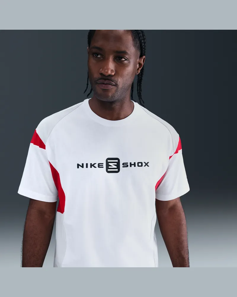 Nike Shox T-Shirt (Herren) - Weiß Weiß